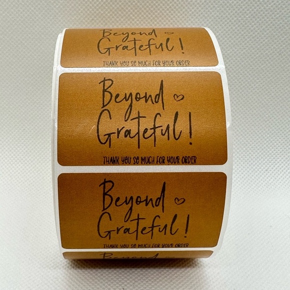 Thank You Stickers for Poshmark 2" | shipping supplies 100 pcs - Picture 5 of 11